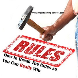 cover image for how to break the rules so you can really win