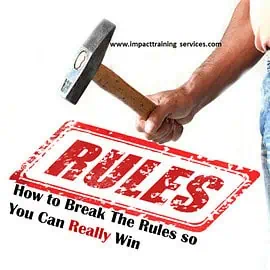 cover image for how to break the rules so you can really win