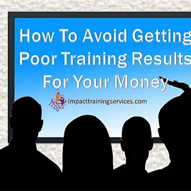 cover image for how to avoid poor training results