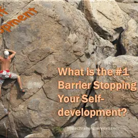 cover image for #1 barrier stopping your self-development