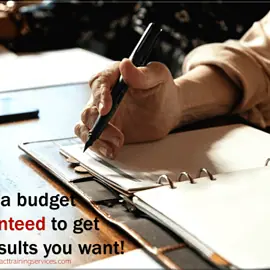 cover image for make a budget guaranteed to get the results you want
