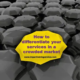 cover image for how to differentiate your service in a crowded market