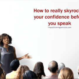 cover image for skyrocket confidence before you speak