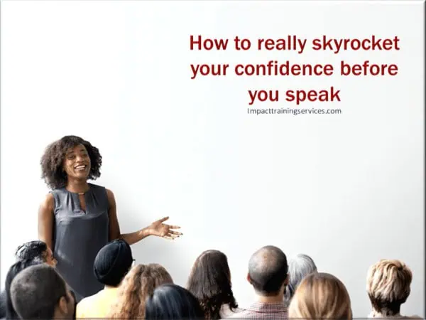 cover image for skyrocket confidence before you speak