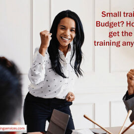 cover image for small training budget