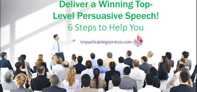 cover image for top level persuasive speech