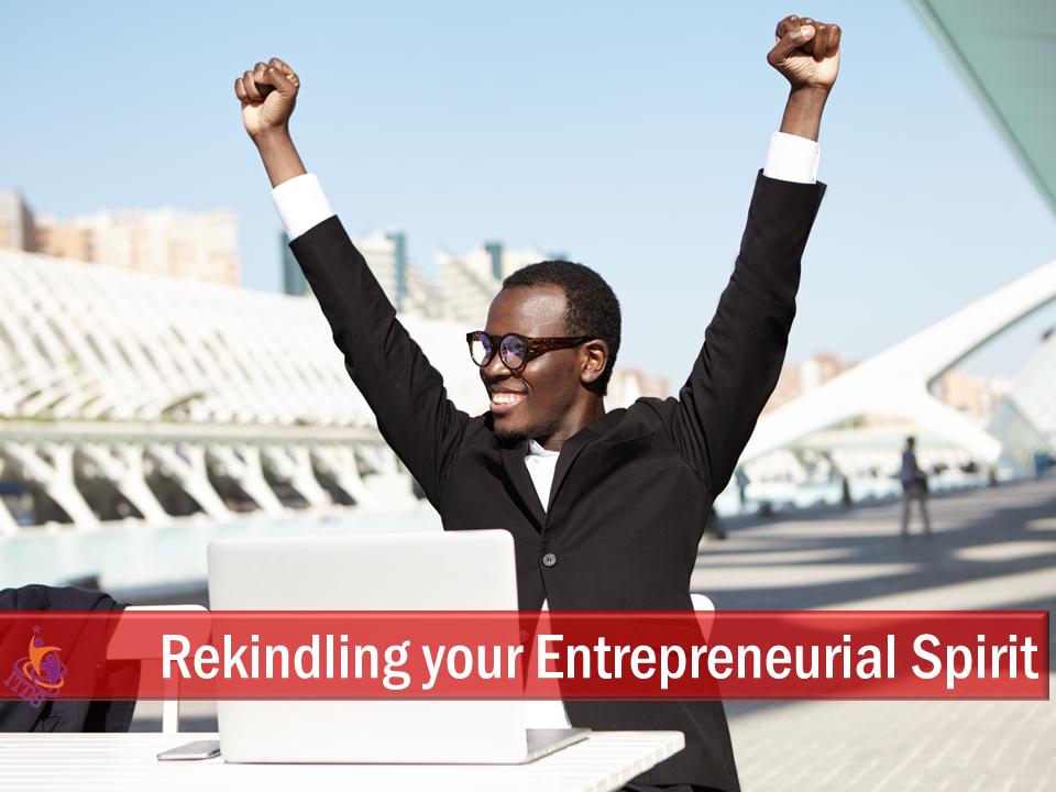 young black businessman rekindling his entrepreneurial spirit