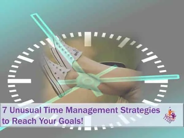 image of clock showing time management strategies