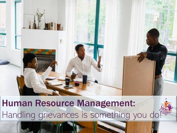 image of human resource management grievance handling process