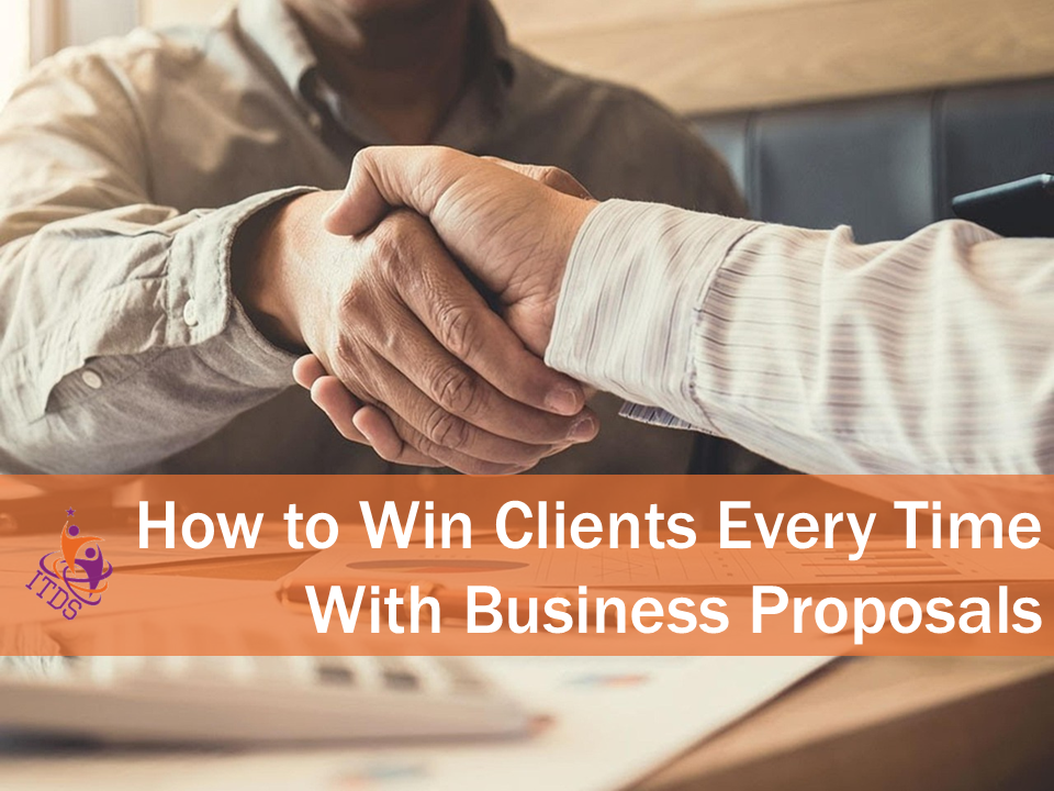 Image of a handshake representing the outcomes of well-written business proposals