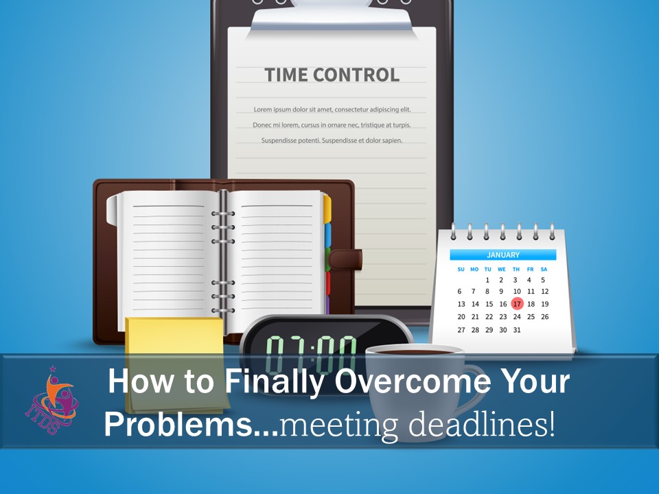 organised workspace indicating that owner is finally meeting deadlines